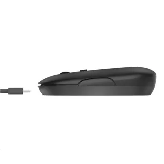 TRUST egér PUCK, vezeték nélküli, USB, fekete