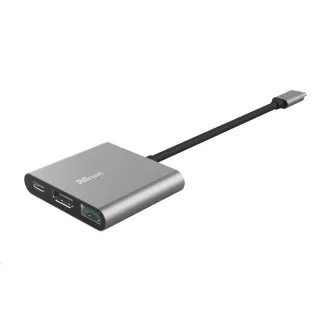 TRUST DALYX adapter, 3 az 1-ben, USB-C