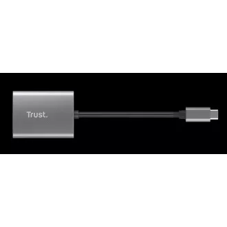 TRUST memóriakártya-olvasó DALYX Fast, Külső, USB-C, 8cm