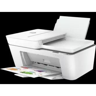 HP All-in-One Deskjet 4120e HP + (A4, 8, 5/5, 5 oldal percenként, USB, Wi-Fi, BT, nyomtatás, szkennelés, másolás, ADF)