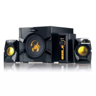 GENIUS hangszórók GX GAMING SW-G2.1 3000 Ver.II, 2.1, 80W, fekete GENIUS hangszórók GX GAMING SW-G2.1 3000 Ver.II, 2.1, 80W, fekete
