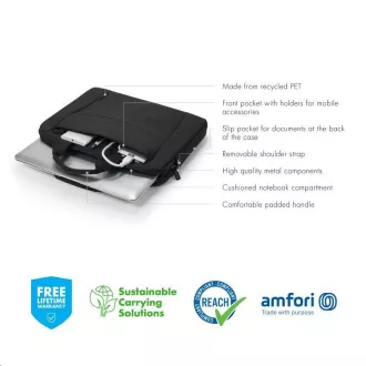 DICOTA Eco Slim Case BASE 15-15.6, fekete