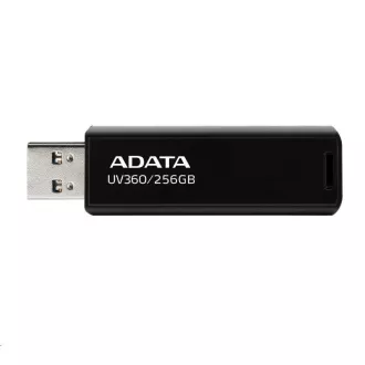 ADATA Flash Disk 128GB UV360, USB 3.2 Gen1, fém, fekete