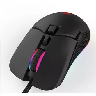 C-TECH játék egér Dawn, alkalmi játék, 6400 DPI, RGB háttérvilágítás, USB
