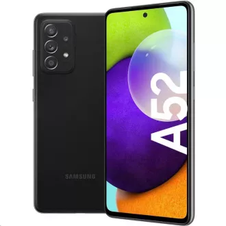 Samsung Galaxy A52 (A525), 128 GB, LTE, fekete Samsung Galaxy A52 (A525), 128 GB, LTE, fekete