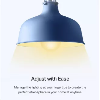 TP-Link Tapo L510E (2 db) intelligens WiFi dimmelhető LED izzó (fehér, 2700K, 806lm, 2, 4GHz, E27)