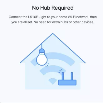 TP-Link Tapo L510E (2 db) intelligens WiFi dimmelhető LED izzó (fehér, 2700K, 806lm, 2, 4GHz, E27)