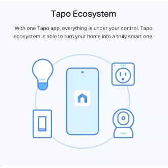 TP-Link Tapo L510E (2 db) intelligens WiFi dimmelhető LED izzó (fehér, 2700K, 806lm, 2, 4GHz, E27)