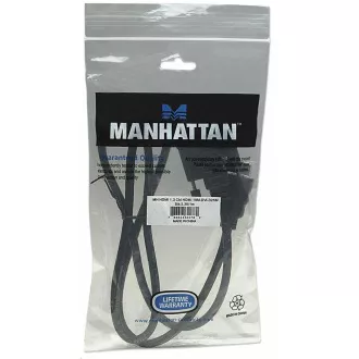 Manhattan HDMI-D kábel DVI-D-re, Dual Link, 1m, fekete