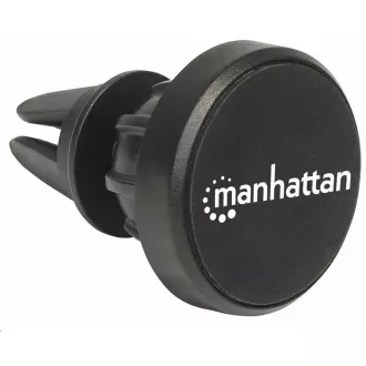 Manhattan autós mobiltartó, mágneses autós légtelenítő telefontartó, fekete
