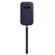 APPLE iPhone 12 mini bőr tok MagSafe-el - mély lila