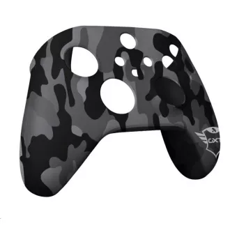 TRUST burkolat GXT 749K kontrollerhez, szilikon borítás Xbox-hoz, fekete bütyök
