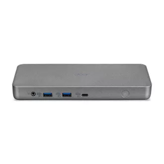 Acer USB Type-C Dock II D501 - 1xUSB-C (felfelé irányuló adatfolyam az NB-hez), 2xUSB-A 3.1 Gen2, 4xUSB-A 3.1 Gen1, 1xDP 1.4 / HDMI 2.0, 1xRJ45