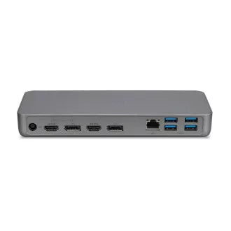 Acer USB Type-C Dock II D501 - 1xUSB-C (felfelé irányuló adatfolyam az NB-hez), 2xUSB-A 3.1 Gen2, 4xUSB-A 3.1 Gen1, 1xDP 1.4 / HDMI 2.0, 1xRJ45
