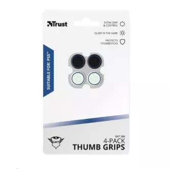 TRUST szilikon kupak GXT 266 4-csomag hüvelykujj fogantyú PS5-höz TRUST szilikon kupak GXT 266 4-csomag hüvelykujj fogantyú PS5-höz