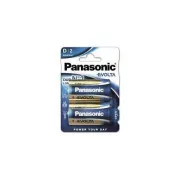 PANASONIC alkáli elemek EVOLTA Platinum LR20EGE / 2BP D 1,5V (buborékfólia 2db)