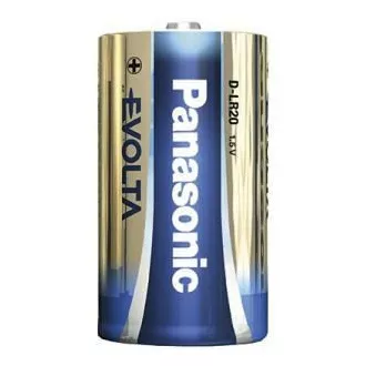 PANASONIC alkáli elemek EVOLTA Platinum LR20EGE / 2BP D 1,5V (buborékfólia 2db)
