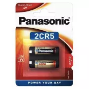 PANASONIC Lithium - FOTÓ akkumulátor 2CR-5L / 1BP 6V (bliszter - 1db)
