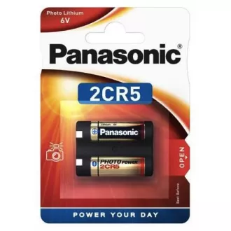 PANASONIC Lithium - FOTÓ akkumulátor 2CR-5L / 1BP 6V (bliszter - 1db)