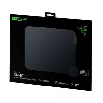 RAZER egérpad SPHEX V3 - kicsi, ultravékony játékhoz készült egéralátét