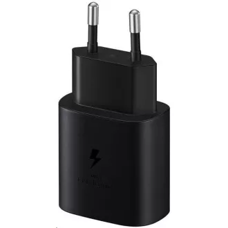 Samsung utazási töltő EP-TA800XBE, gyorstöltés 25W, USB-C kábel, fekete