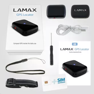 LAMAX GPS lokátor + nyakörv