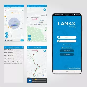 LAMAX GPS lokátor + nyakörv