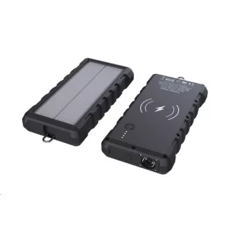 Viking napelemes kültéri powerbank W24W 24000 mAh, vezeték nélküli töltés
