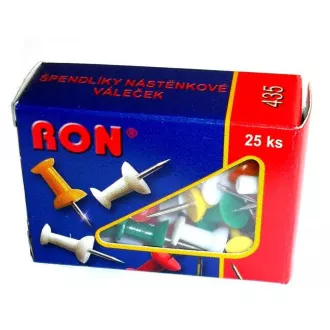 Pins Ron fali görgők színes 25db