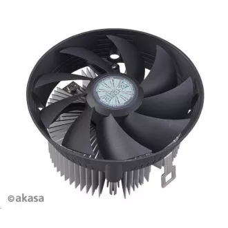 AKASA CPU hűtő, AMD-hez, 12cm-es ventilátorral