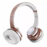 EVOLVEO vezeték nélküli fejhallgató SupremeSound 8EQ, Bluetooth, hangszóró és hangszínszabályzó 2 az 1-ben, rózsaszín