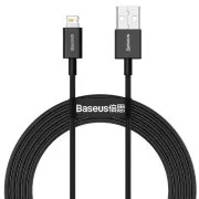 Baseus Superior Series gyorstöltő kábel USB / Lightning 2.4A 1m fekete