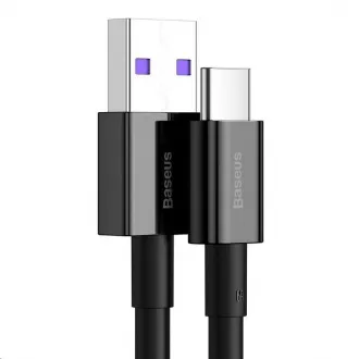 Baseus Superior Series gyorstöltő kábel USB / Type-C 66W 1m fekete