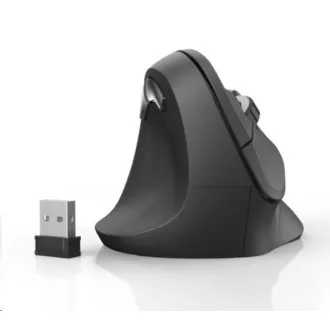 Hama függőleges ergonomikus vezeték nélküli egér EMW-500L, balkezeseknek, fekete