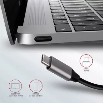 AXAGON HMC-6M2, USB 3.2 Gen 1 hub, portok 2x USB-A, HDMI, RJ-45 GLAN, SATA M.2 slot, PD 100W, USB-C kábel 18cm AXAGON HMC-6M2, USB 3.2 Gen 1 hub, portok 2x USB-A, HDMI, RJ-45 GLAN, SATA M.2 slot, PD 100W, USB-C kábel 18cm