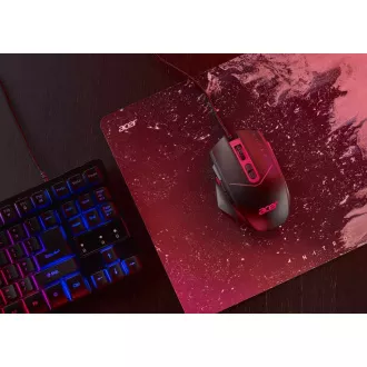ACER Nitro GAMING MOUSE - 4200 dpi, 8 gomb, 20 g súly, 5 millió kattintás élettartam, Avago 3050 ACER Nitro GAMING MOUSE - 4200 dpi, 8 gomb, 20 g súly, 5 millió kattintás élettartam, Avago 3050