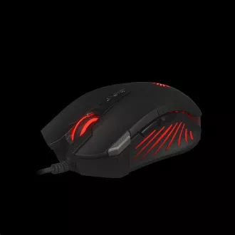 A4tech játék egér BLOODY V9M, akár 4000 DPI, V-Track technológia, 160 KB memória, USB, CORE 2, fém pad
