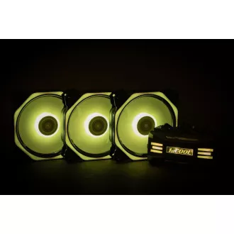 1stCOOL Fan KIT AURA EVO 4 ARGB, 3x HEXA2 ventilátor   ARGB vezérlő   távvezérlő