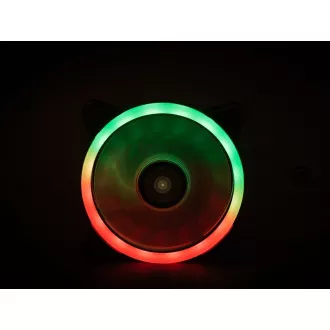 1stCOOL ventilátor AURA EVO Dual Ring ARGB ventilátor 12cm