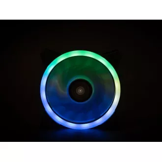 1stCOOL ventilátor AURA EVO Dual Ring ARGB ventilátor 12cm