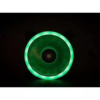 1stCOOL ventilátor AURA EVO Dual Ring ARGB ventilátor 12cm