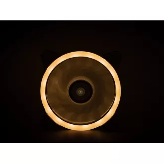 1stCOOL ventilátor AURA EVO Dual Ring ARGB ventilátor 12cm