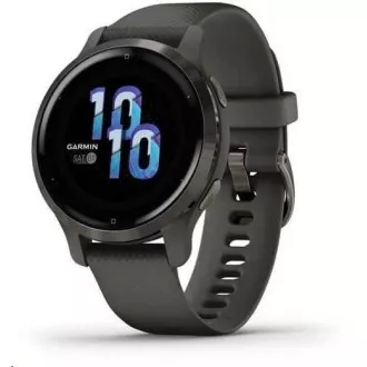 Garmin GPS sportóra Venu2S Slate / Black Band Garmin GPS sportóra Venu2S Slate / Black Band