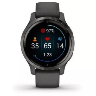 Garmin GPS sportóra Venu2S Slate / Black Band Garmin GPS sportóra Venu2S Slate / Black Band