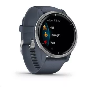 Garmin GPS sportóra Venu2 Silver / Granite Blue Band Garmin GPS sportóra Venu2 Silver / Granite Blue Band
