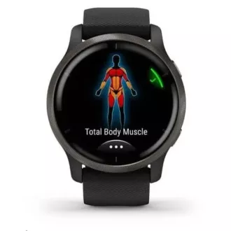 Garmin GPS sportóra Venu2 Slate / Black Band Garmin GPS sportóra Venu2 Slate / Black Band