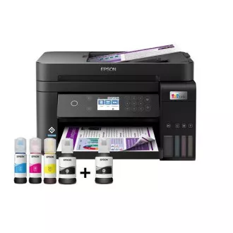 EPSON nyomtató tinta EcoTank L6270, 3in1, A4, 1200x4800dpi, 33ppm, USB, Wi-Fi, LAN, 5 év garancia ingyenes regisztráció után