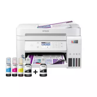 EPSON nyomtató tinta EcoTank L6276, 3in1, A4, 1200x4800dpi, 33ppm, USB, Wi-Fi, LAN, fehér, 5 év garancia ingyenes regisztráció után EPSON nyomtató tinta EcoTank L6276, 3in1, A4, 1200x4800dpi, 33ppm, USB, Wi-Fi, LAN, fehér, 5 év garancia ingyenes regisztráció után