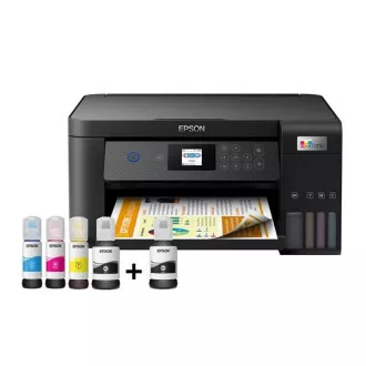 EPSON nyomtató tinta EcoTank L4260, 3in1, A4, 1440x5760dpi, 33ppm, USB, Wi-Fi, 5 év garancia ingyenes regisztráció után