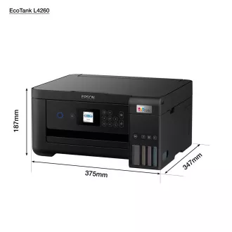 EPSON nyomtató tinta EcoTank L4260, 3in1, A4, 1440x5760dpi, 33ppm, USB, Wi-Fi, 5 év garancia ingyenes regisztráció után